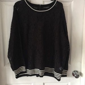INC Lace Sweater